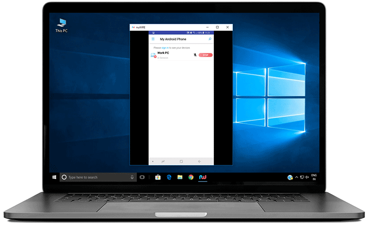 Phones Screen On PC